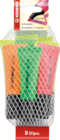 LOT DE 8 SURLIGNEURS NEON STABILO - STABILO - Auchan Hypermarché à Rosny-sous-Bois LOT DE 8 SURLIGNEURS NEON STABILO - STABILO en promo chez Auchan Hypermarché Rosny-sous-Bois à 3,40 €