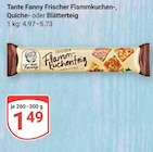 Frischer Flammkuchen-, Quiche- oder Blätterteig im Angebot bei GLOBUS in Neuwied Frischer Flammkuchen-, Quiche- oder Blätterteig Angebote von Tante Fanny bei GLOBUS Neuwied für 1,49 €