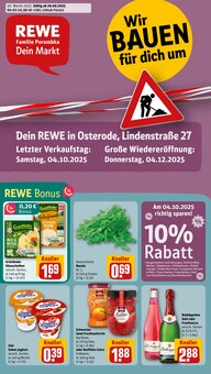 Aktueller REWE Prospekt "Dein Markt" Seite 1 von 34 Seiten für Osterode
