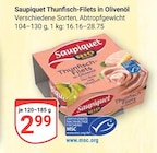 Aktuelles Thunfisch-Filets in Olivenöl Angebot bei GLOBUS in Braunschweig ab 2,99 €