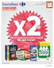 Catalogue Supermarchés Carrefour en cours à Leiterswiller et alentours, "BONNE ANNÉE BONNE PROMO", 40 pages, 14/01/2025 - 27/01/2025