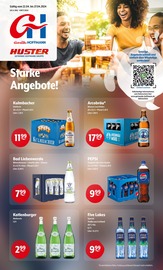 Aktueller Huster Getränkemarkt Prospekt in Werdau und Umgebung, "Aktuelle Angebote" mit 8 Seiten, 22.04.2024 - 27.04.2024