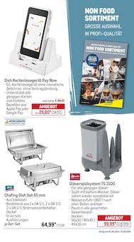Geschirrspüler im aktuellen METRO Prospekt (Hildesheim) Geschirrspüler im METRO Prospekt "Monatsmix August" mit 44 Seiten (Hildesheim)