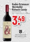 Baden Ortenauer Rotwein Cuvée Angebote von Ortenauer Weinkeller bei Trinkgut Rüsselsheim für 3,49 €