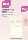 Aktuelle Eau De Parfum Angebote bei Müller in Mönchengladbach Aktuelles Pure Musc Blanc For Her Angebot bei Müller in Mönchengladbach ab 84,95 €