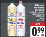 Fresh & Fruity Angebote von Lichtenauer bei EDEKA Freiberg für 0,99 €