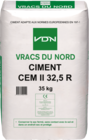 Ciment CEM 32,5*(1) CE dans le catalogue Brico Dépôt