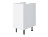 Meuble bas 1 porte "Pragma" - Blanc - L. 40 x H. 86 x P. 59 cm à Brico Dépôt dans Ventenac-Cabardès