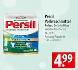 Persil Vollwaschmittel Angebote bei famila Nordost Buchholz für 4,99 €