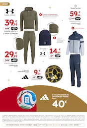 Adidas Angebote im Prospekt "Pour Noël, offrez leurs marques préférées à petits prix" von Sport 2000 auf Seite 2