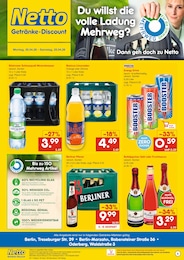 Aktueller Netto Marken-Discount Prospekt, "DER ORT, AN DEM DU IMMER AUSGEZEICHNETE PREISE FINDEST.", mit Angeboten der Woche, gültig von 20.04.2026 bis 20.04.2026