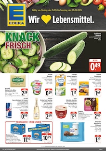 Aktueller EDEKA Prospekt "Wir lieben Lebensmittel!" für Rauhenebrach Aktueller EDEKA Prospekt für Rauhenebrach mit Seiten