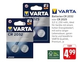 CR 2032 im Angebot bei E center in Neunkirchen CR 2032 Angebote von Varta bei E center Neunkirchen für 4,99 €