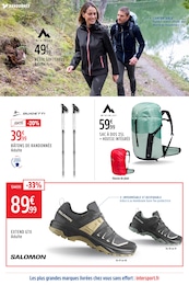 Offre Chaussures Randonnée dans le catalogue Intersport du moment à la page 20