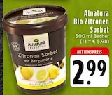 Bio Zitronen Sorbet im Angebot bei EDEKA in Osnabrück Bio Zitronen Sorbet Angebote von Alnatura bei EDEKA Osnabrück für 2,99 €