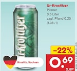 Pilsner im Netto Marken-Discount Prospekt Pilsner von Ur-Krostitzer im aktuellen Netto Marken-Discount Prospekt für 0,69 €