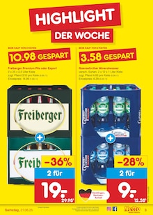 Bier im aktuellen Netto Marken-Discount Prospekt (Magdeburg) Bier im Netto Marken-Discount Prospekt "Aktuelle Angebote" mit 63 Seiten (Magdeburg)