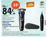 Rasoir électrique Série 5000 - PHILIPS dans le catalogue E.Leclerc