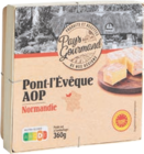 Pont-l'Évêque AOP Normandie - PAYS GOURMAND - Aldi Pont-l'Évêque AOP Normandie - PAYS GOURMAND à 3,85 € dans le catalogue Aldi