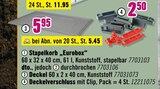 Stapelkorb 'Eurobox' im Angebot bei Hornbach in Ingolstadt Stapelkorb 'Eurobox' Angebote bei Hornbach Ingolstadt für 2,50 €
