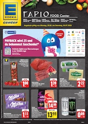 Aktueller E center Supermarkt Prospekt in Aura und Umgebung, "Wir lieben Lebensmittel!" mit 28 Seiten, 30.06.2025 - 05.07.2025