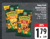 Cheese Cracker Creamy Cheese Angebote von funny-frisch bei E center Jena für 1,79 €