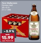 Getränke König - Fürsten Hell Angebot im Prospekt Fürsten Hell bei Getränke König im Prospekt "" für 15,99 €