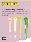 Anti Stress Kugelschreiber im V-Markt Prospekt Anti Stress Kugelschreiber von ONLINE im aktuellen V-Markt Prospekt für 2,99 €