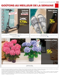 Offre Trottinette Électrique dans le catalogue Carrefour du moment à la page 81