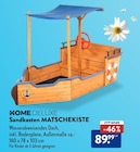 Sandkasten MATSCHEKISTE von HOME DELUXE für 89,99 € bei ALDI SÜD im Angebot Sandkasten MATSCHEKISTE von HOME DELUXE im aktuellen ALDI SÜD Prospekt