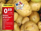 Pommes de terre four en promo chez Lidl Angers à 0,89 €