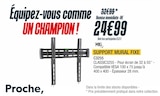 Promo SUPPORT MURAL FIXE à 24,99 € dans le catalogue Proxi Confort à Saint-Mihiel