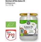 Bio Kokos-Öl Angebote von Borchers bff bei GLOBUS Salzgitter für 7,99 €
