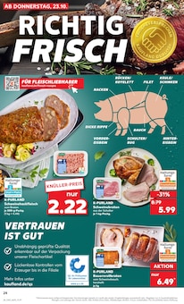 Rollbraten im aktuellen Kaufland Prospekt (Aachen) Rollbraten im Kaufland Prospekt "Aktuelle Angebote" mit 61 Seiten (Aachen)