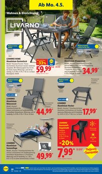 Gartenmöbel im Lidl Prospekt "LIDL LOHNT SICH" mit 69 Seiten (Heilbronn)