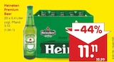 Premium Beer Angebote von Heineken bei Netto Marken-Discount Wermelskirchen für 11,11 €