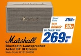 Bluetooth-Lautsprecher im Angebot bei expert in Witten Bluetooth-Lautsprecher Angebote von Marshall bei expert Witten für 269,00 €