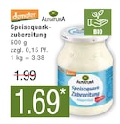 Speisequarkzubereitung von Alnatura im aktuellen Marktkauf Prospekt für 1,69 €