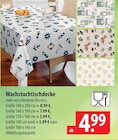 Wachstuch Tischdecke Angebote bei famila Nordost Pinneberg für 4,99 €