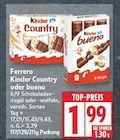 Kinder Country von Ferrero im aktuellen EDEKA Prospekt
