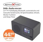 DAB+ Radio HRA1881 im V-Markt Prospekt DAB+ Radio HRA1881 von Reflexion im aktuellen V-Markt Prospekt für 44,99 €