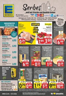 Käse im aktuellen EDEKA Prospekt (Essen) Käse im EDEKA Prospekt "Aktuelle Angebote" mit 26 Seiten (Essen)