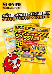 Aktueller Sconto SB Möbel & Einrichtung Prospekt in Paderborn und Umgebung, "MÖBEL-ANGEBOTE AUS DEN AKTUELLEN PROSPEKTEN" mit 1 Seite, 01.08.2025 - 31.08.2025