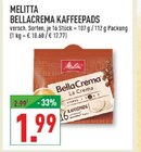 Bellacrema Kaffeepads Angebote von Melitta bei Marktkauf Hemer für 1,99 €