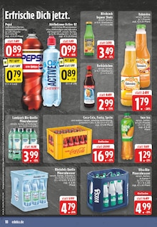 Cola im aktuellen EDEKA Prospekt (Nordhorn) Cola im EDEKA Prospekt "Aktuelle Angebote" mit 26 Seiten (Nordhorn)