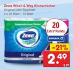 Aktuelles Wisch & Weg Küchentücher Angebot bei Netto Marken-Discount in Bielefeld ab 2,49 €