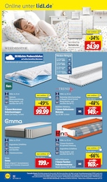 Boxspringbett Angebot im aktuellen Lidl Prospekt auf Seite 38