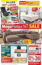 Opti-Megastore Prospekt für Beverstedt: "Mega Relax Sale", 12 Seiten, 28.08.2025 - 13.09.2025