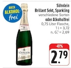 Brillant Sekt, Sparkling bei nah und gut im Prospekt "" für 2,79 €