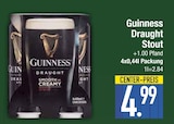 Draught Stout von Guinness im aktuellen EDEKA Prospekt für 4,99 €